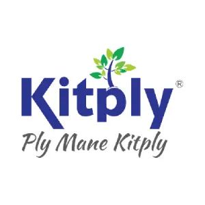 Kitply Plywood logo - Trusted and superior plywood materials used by LivLux Interiors in their interior projects in Chennai
