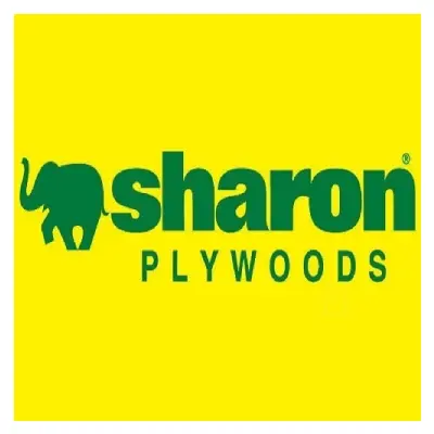 Sharon Plywood logo - High-quality plywood and lamination materials used by LivLux Interiors in their interior projects in Chennai