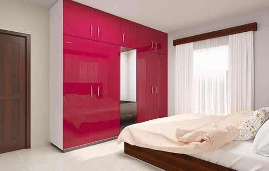 Customized Wardrobe Storage Cabinets for Bedrooms in Chennai